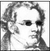 Franz Schubert mit Sonnenbrille